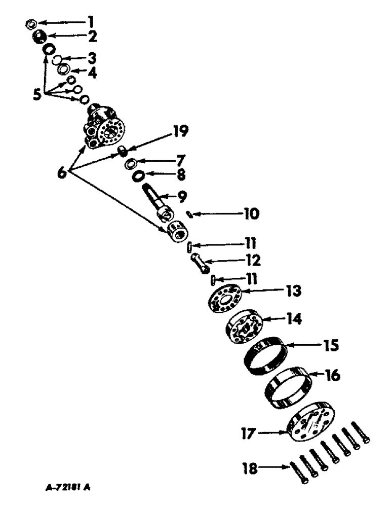 Схема запчастей Case IH 4100 - (J-09) - STEERING MECHANISM, HYDROSTATIC POWER STEERING HAND PUMP Steering Mechanism