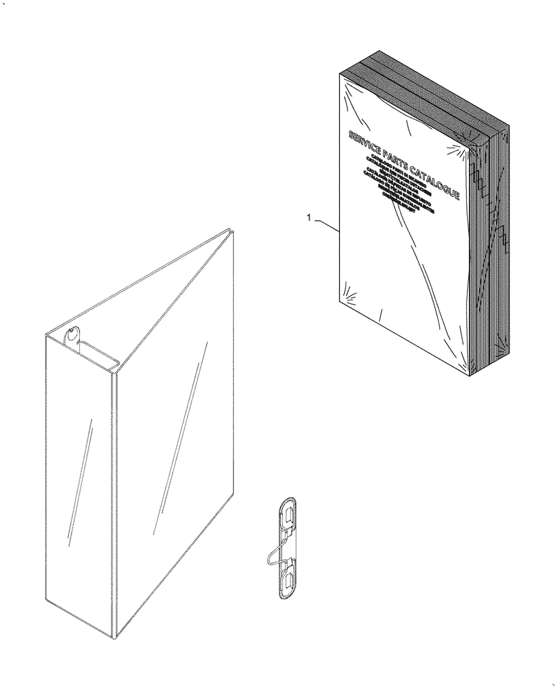 Схема запчастей Case IH MAXXUM 110 - (0.0042) - SERVICE PARTS CATALOGUE AND BINDER (00) - GENERAL