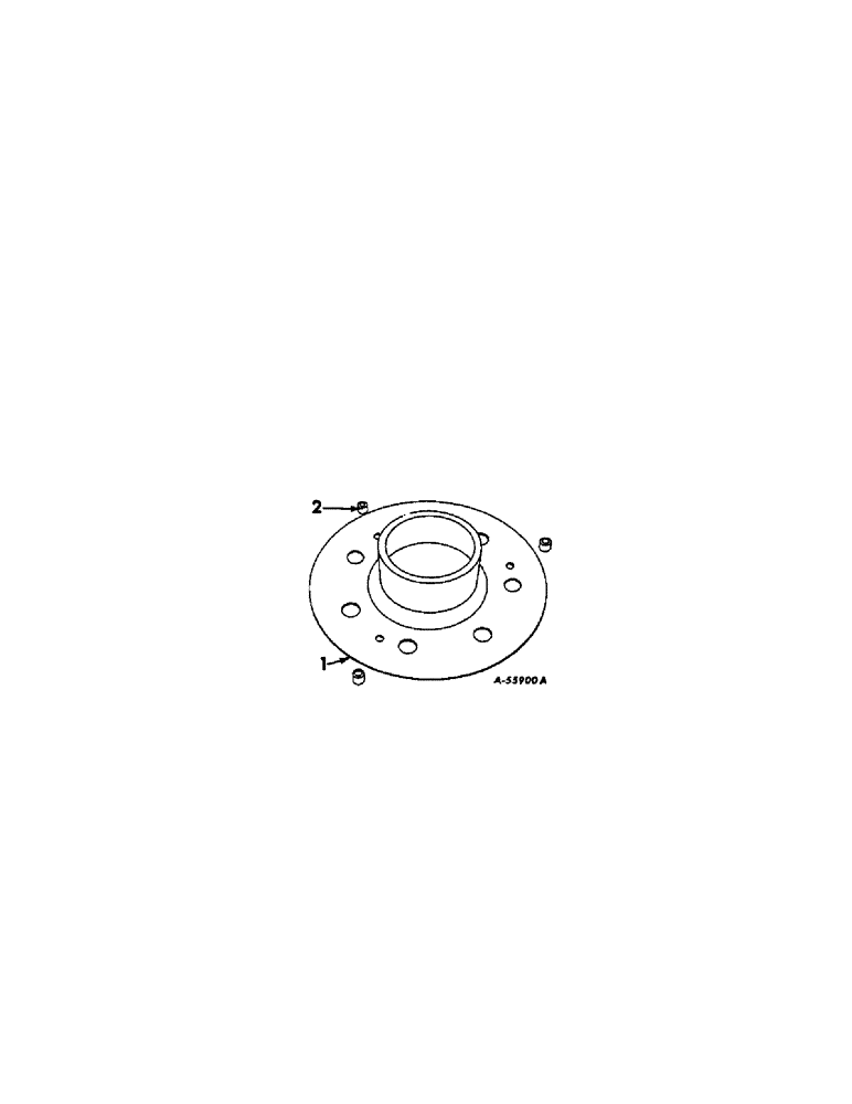 Схема запчастей Case IH 37 - (B-59[C]) - FLYWHEEL AND KNUCKLE SHIELD WHEN ORDERED 