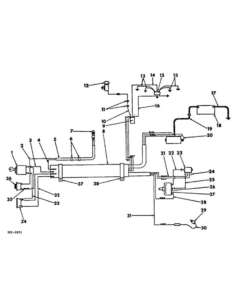 Схема запчастей Case IH 375 - (G-02) - ELECTRICAL SYSTEM, WIRING DIAGRAM (06) - ELECTRICAL SYSTEMS