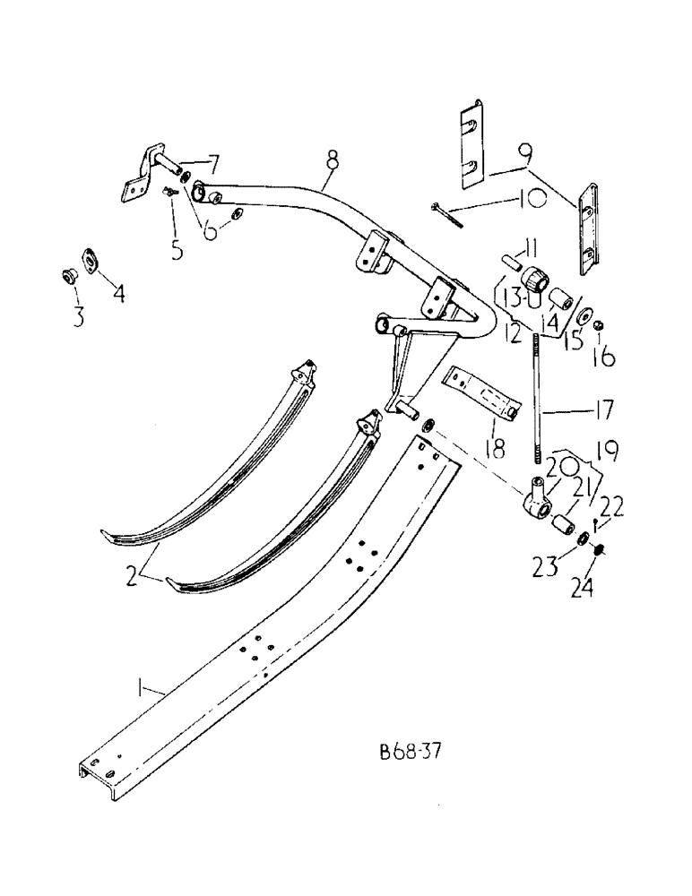 Схема запчастей Case IH 425 - (A-26) - NEEDLES AND NEEDLE GUARD 