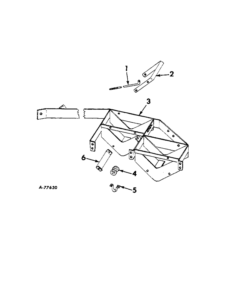 Схема запчастей Case IH 57 - (A-28) - TWO COIL WIRE CAN 