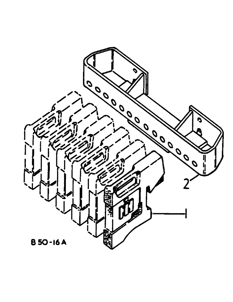 Схема запчастей Case IH 385 - (00J19) - FRONT END WEIGHTS (12) - FRAME