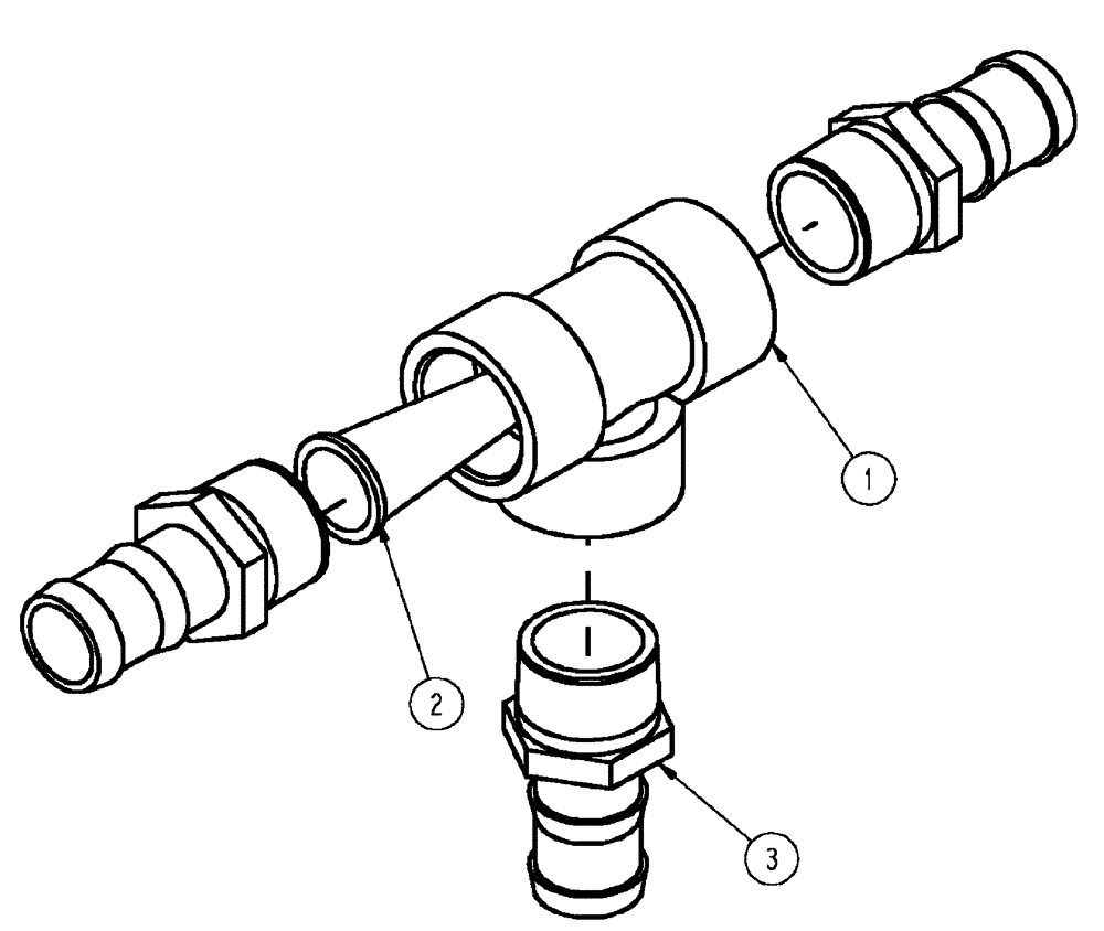 Схема запчастей Case IH SPX4410 - (11-044) - VENTURI ASSEMBLY Options