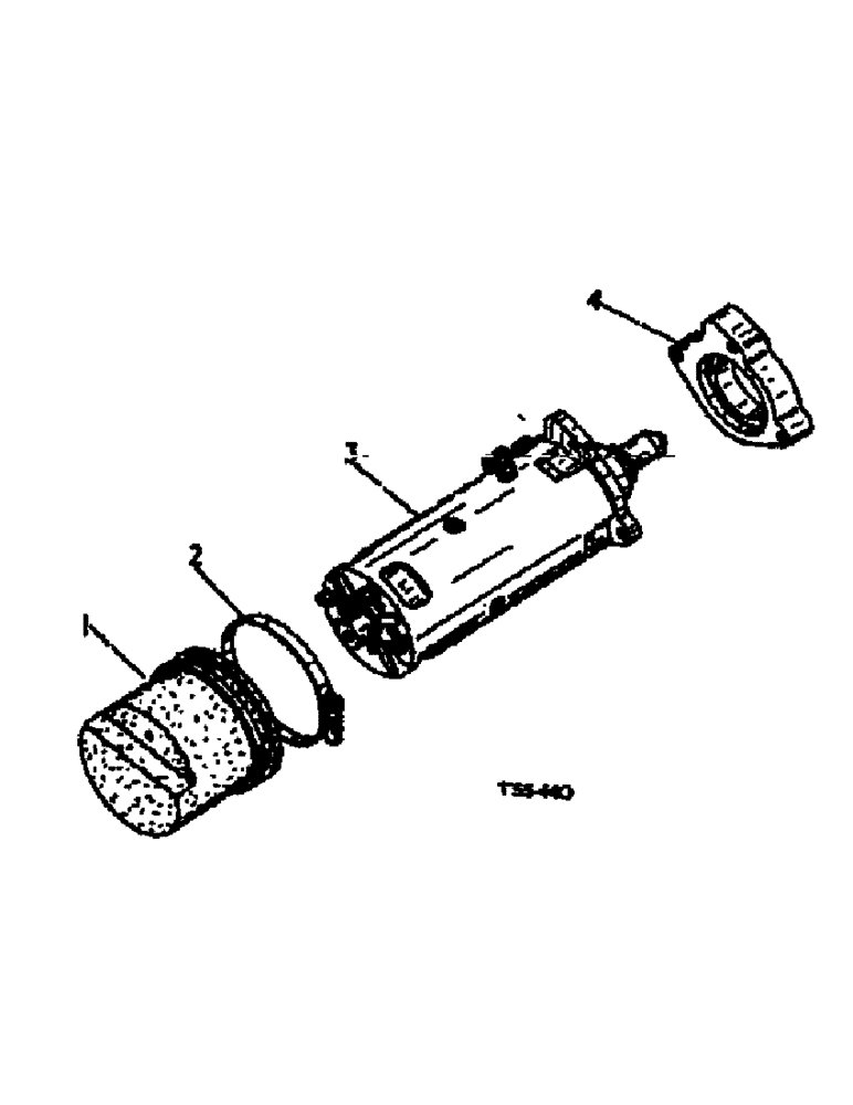 Схема запчастей Case IH 434 - (6-073) - COLD STARTING ATTACHMENT, STARTER MOTOR AND CRANKCASE - ATTACHMENTS (02) - ENGINE