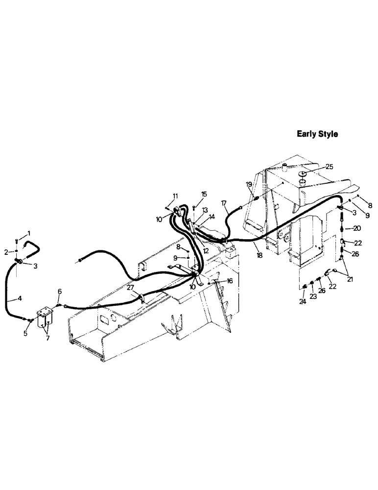 Схема запчастей Case IH PTA251 - (07-07) - FUEL SYSTEM (02) - FUEL SYSTEM