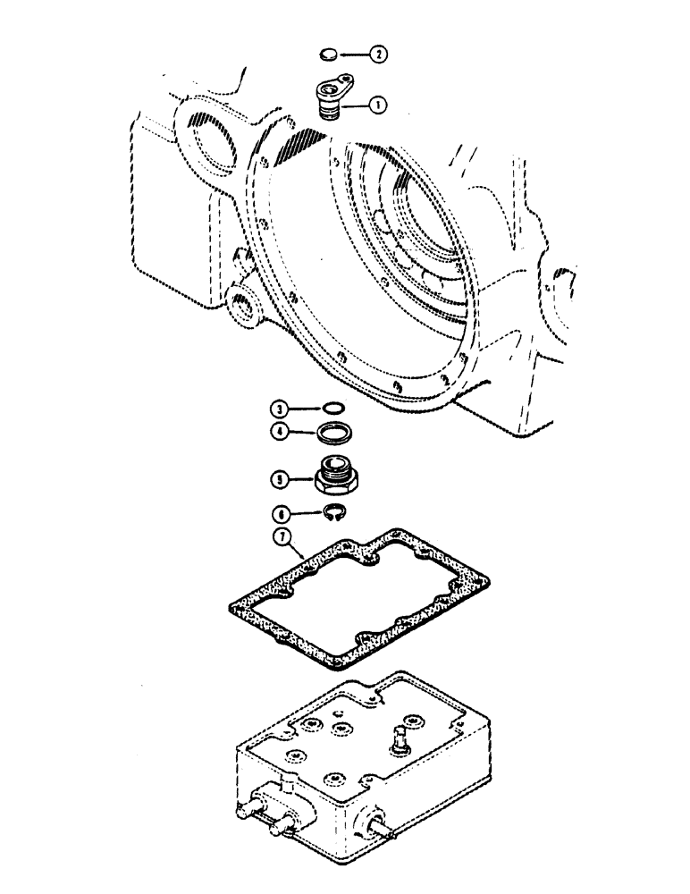 Схема запчастей Case IH 2590 - (8-304) - HITCH SYSTEM, DRAFT CONTROL SENSING LINKAGE (08) - HYDRAULICS