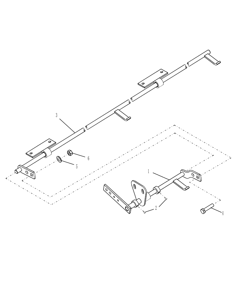 Схема запчастей Case IH 2010 - (20.12.07[1]) - SENSOR ROD, PIN CBJ021301 TO CBJ041218 (58) - ATTACHMENTS/HEADERS