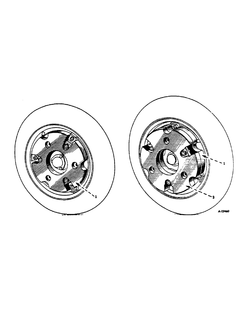 Схема запчастей Case IH 300 - (324) - ATTACHMENTS, FRONT WHEEL WEIGHTS, SPECIAL, FOR TRACTORS EQUIPPED WITH PNEUMATIC TIRE FRONT WHEELS Attachments