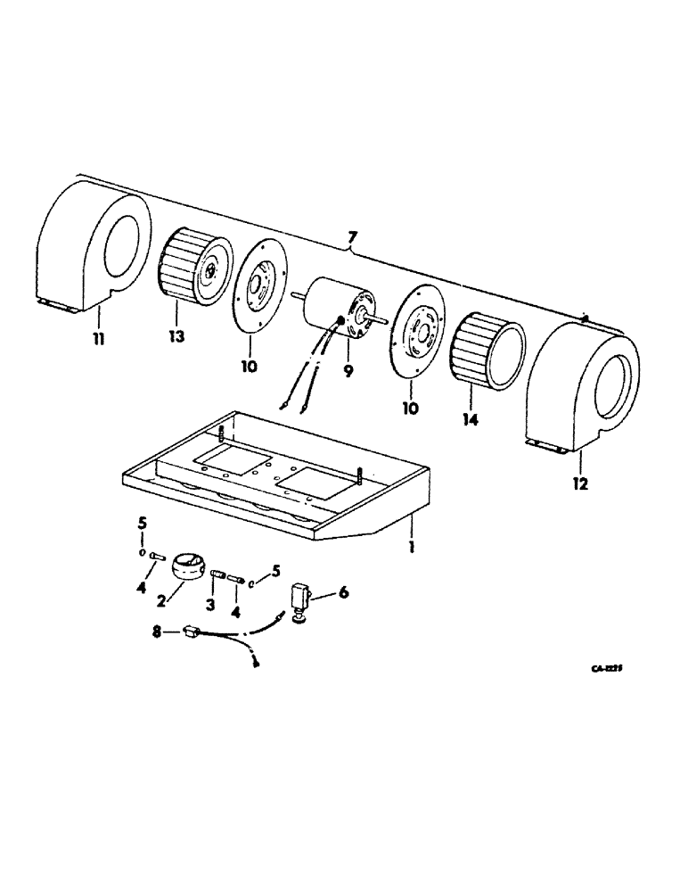 Схема запчастей Case IH 2756 - (N-18) - PARTS ACCESSORIES AND ATTACHMENTS, CAB PRESSURIZER Accessories & Attachments