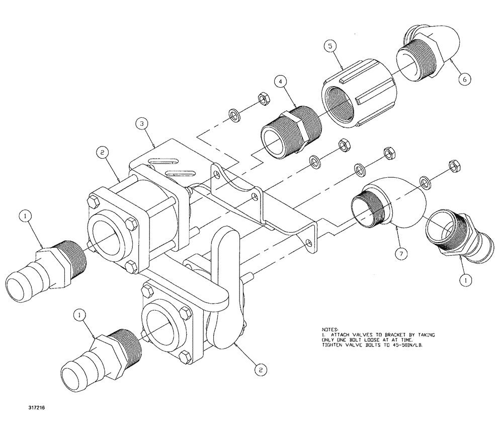 Схема запчастей Case IH SPX3200B - (179) - FILL/VENT VALVES GROUP (78) - SPRAYING