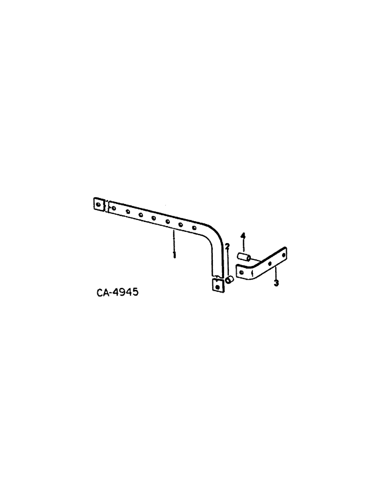 Схема запчастей Case IH 133 - (A-29) - JOCKEY BARS, WIDE ROW CULTIVATORS (09) - CHASSIS