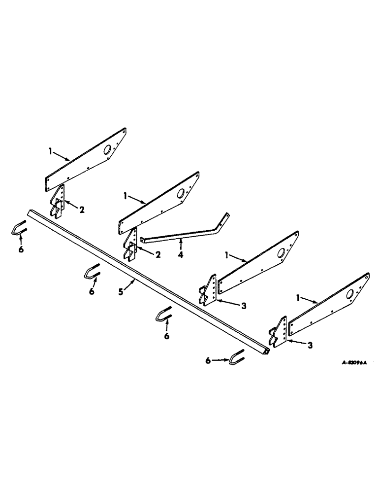 Схема запчастей Case IH 400 - (K-07) - PLANTER ATTACHING UNIT 