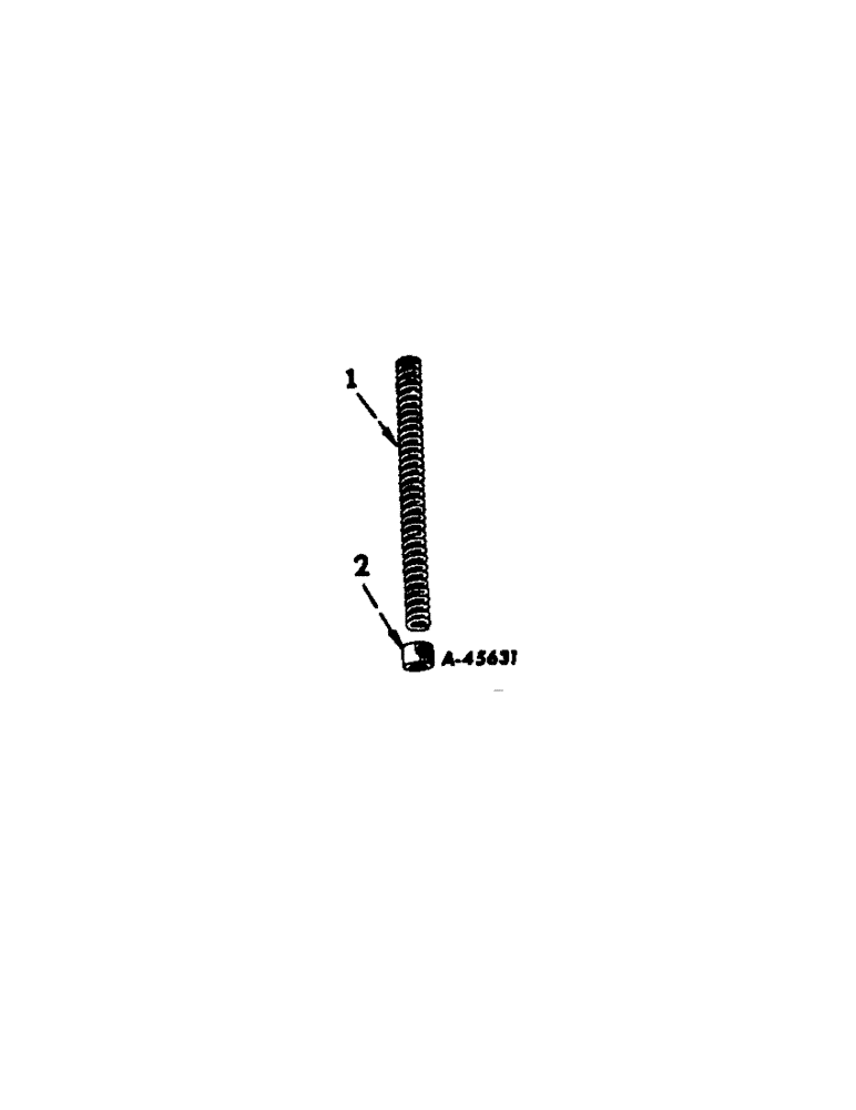Схема запчастей Case IH 78 - (AM-20[A]) - PRESSURE SPRING ATTACHMENT 