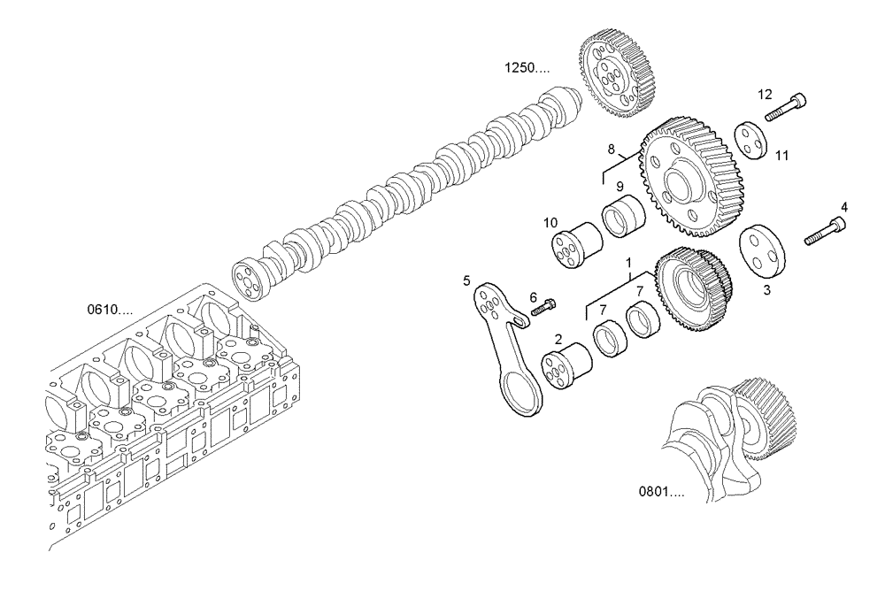 Схема запчастей Case IH F3AE0684P E904 - (1000.103) - GEAR DRIVE 