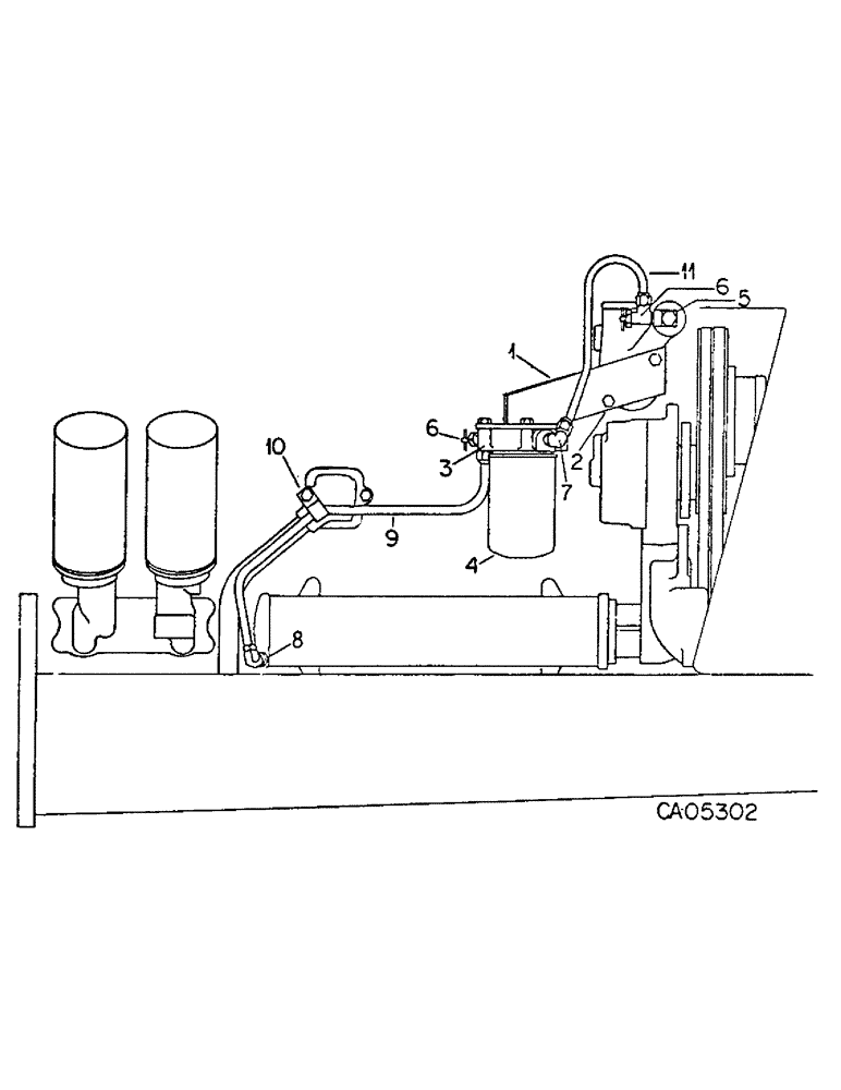 Схема запчастей Case IH 1568 - (06-07) - COOLING, COOLANT FILTER, CONDITIONER Cooling