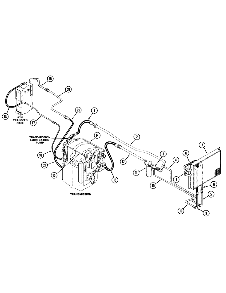 Схема запчастей Case IH 9150 - (1-12) - PICTORIAL INDEX, LUBRICATION HYDRAULICS (00) - PICTORIAL INDEX