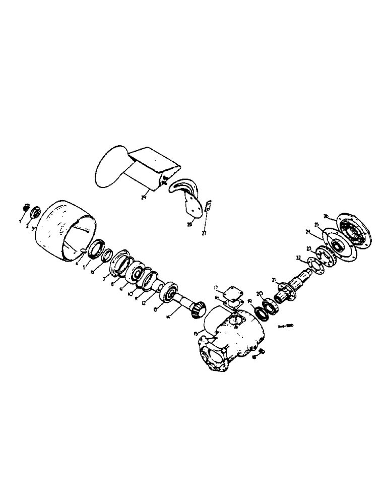 Схема запчастей Case IH 454 - (07-65) - BELT PULLEY (04) - Drive Train