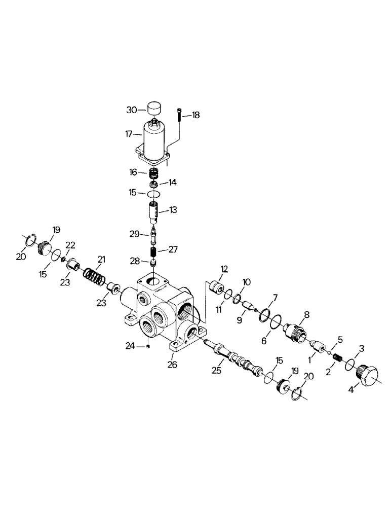 Схема запчастей Case IH CR-1225 - (10-12) - SOLENOID VALVE ASSEMBLY Options & Miscellaneous