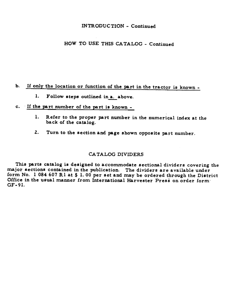 Схема запчастей Case IH 2856 - (10) - INTRODUCTION (00) - GENERAL