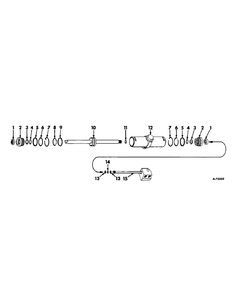 Схема запчастей Case IH 504 - (184) - STEERING MECHANISM, POWER STEERING CYLINDER Steering Mechanism