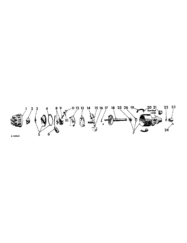 Схема запчастей Case IH 420 - (305) - ELECTRICAL SYSTEM, DISTRIBUTOR, C-263 WITH SERIAL NUMBER 103474 AND BELOW (55) - ELECTRICAL SYSTEMS