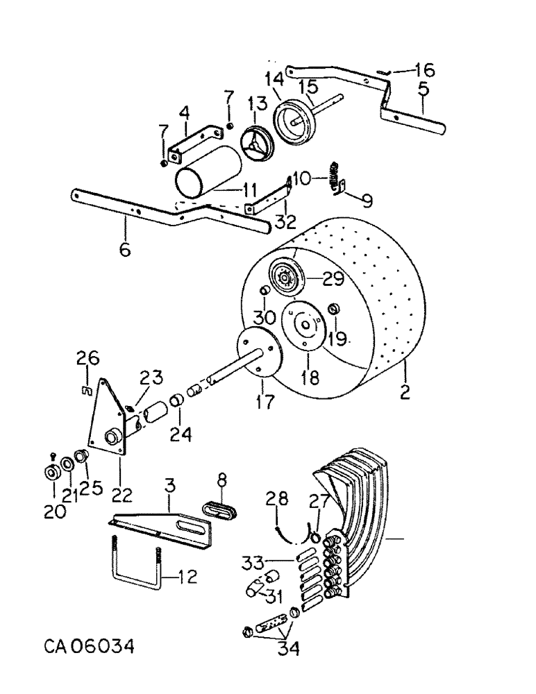 Схема запчастей Case IH 500 - (E-18) - SEED HANDLING TUBES AND DRUM, QUANTITIES SHOWN ARE PER SEED HOPPER EXCEPT AS INDICATED 