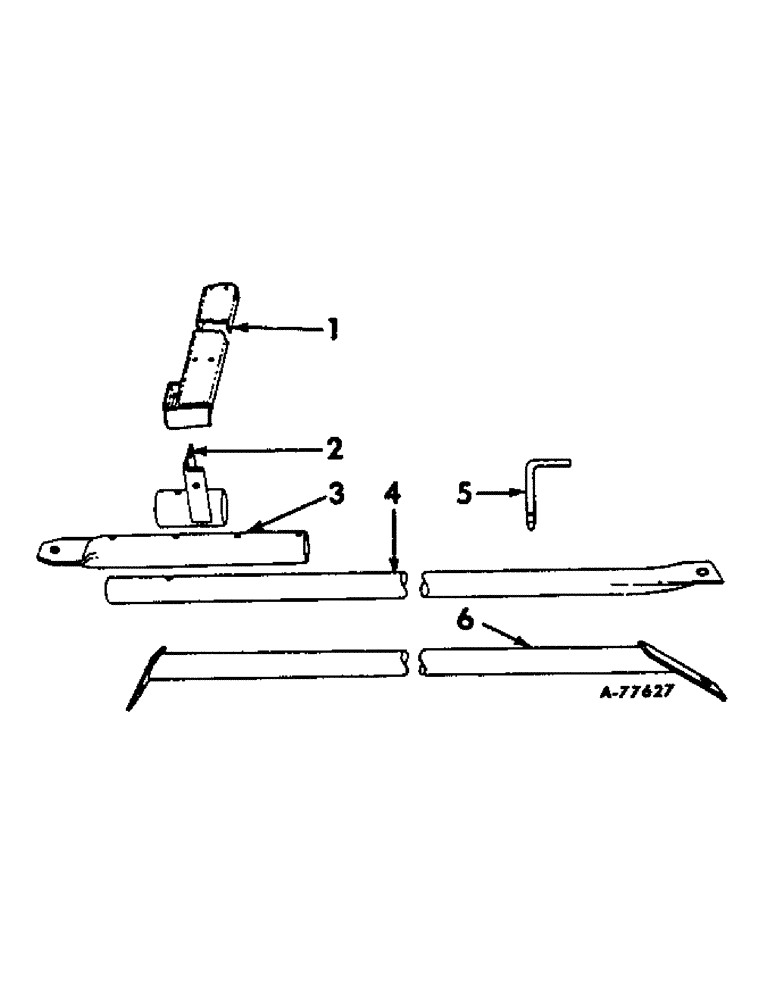 Схема запчастей Case IH 57 - (A-56) - TRAILER HITCH 