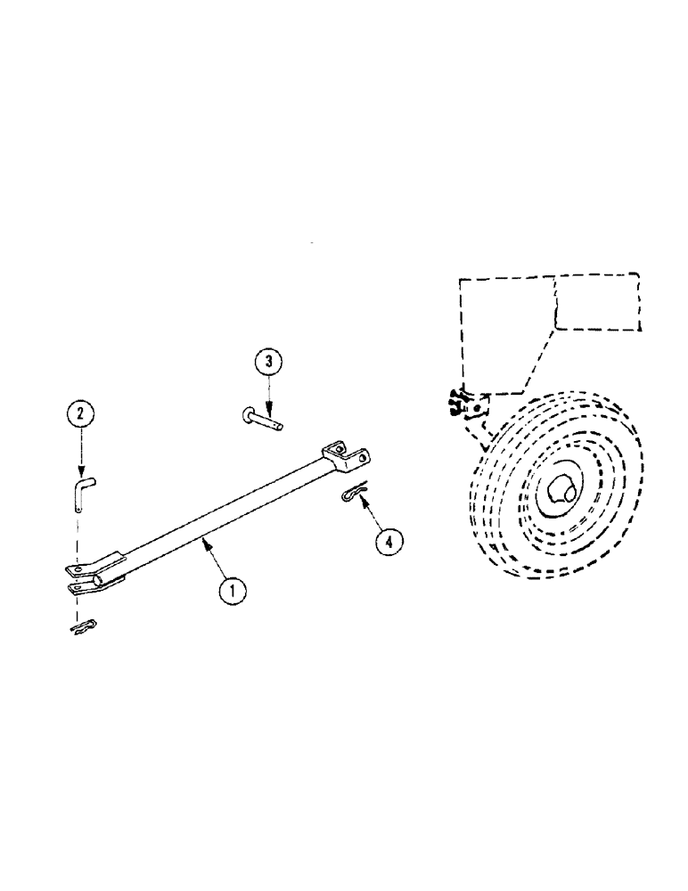 Схема запчастей Case IH 856 - (50) - TRANSPORT ATTACHMENT 