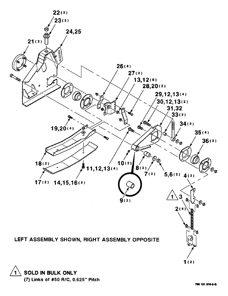 Схема запчастей Case IH 8830 - (9-018) - HAY CONDITIONER PANEL ASSEMBLY, LEFT AND RIGHT (58) - ATTACHMENTS/HEADERS