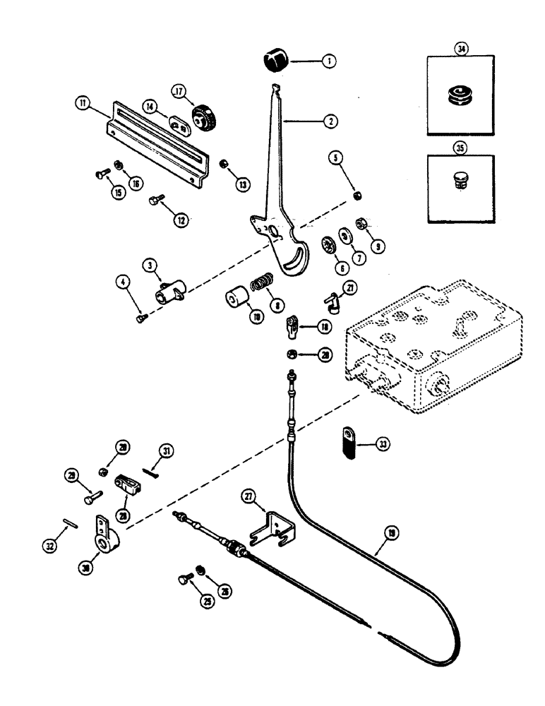 Схема запчастей Case IH 2590 - (8-298) - HITCH SYSTEM, HITCH CONTROLS (08) - HYDRAULICS