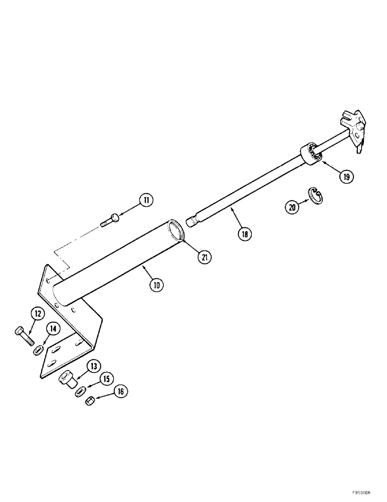 Схема запчастей Case IH 9350 - (5-04) - STEERING COLUMN LOWER SHAFT (05) - STEERING