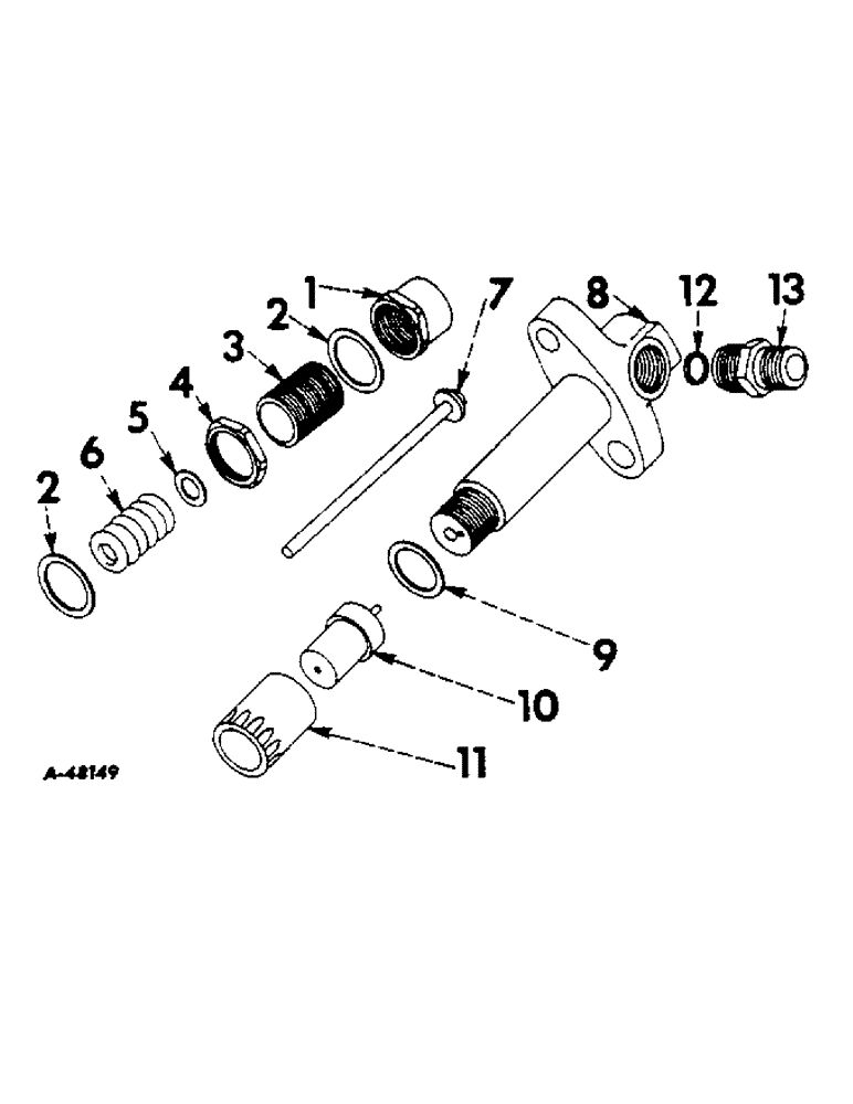 Схема запчастей Case IH 300 - (077) - DIESEL ENGINE, INJECTION NOZZLE (01) - ENGINE