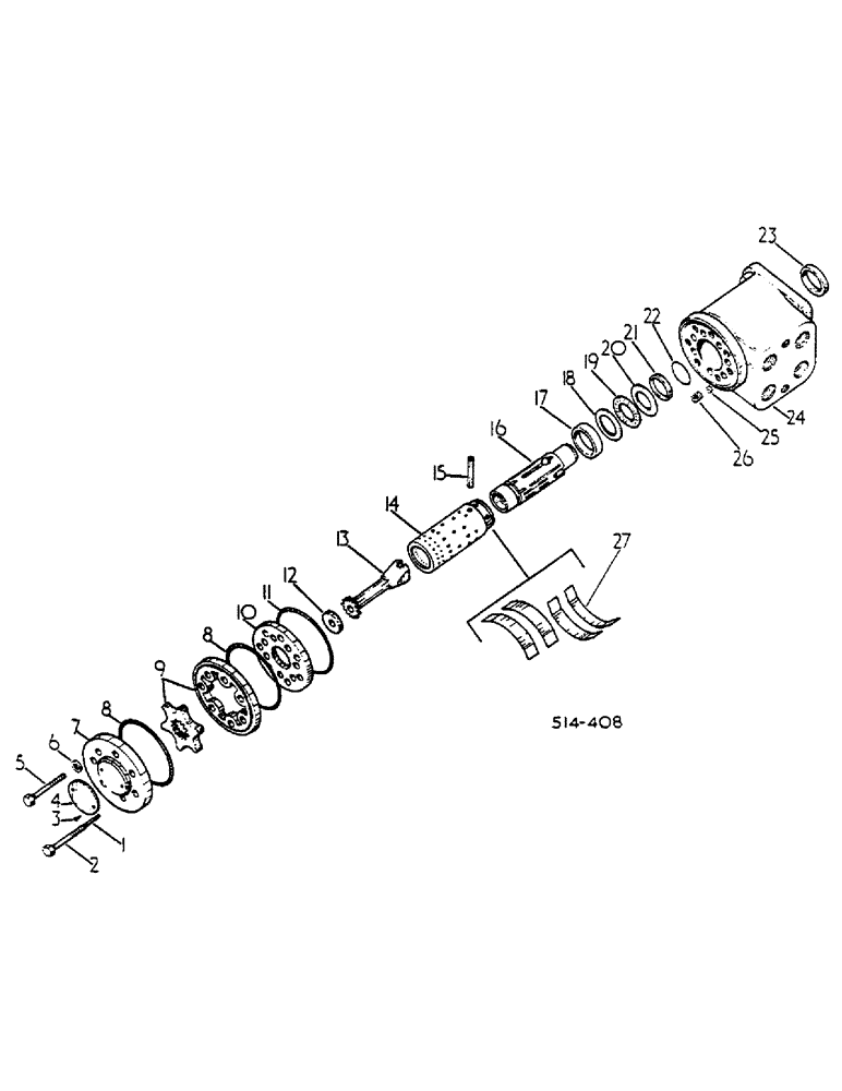 Схема запчастей Case IH 685 - (10-050) - INTEGRAL POWER STEERING VALVE (07) - HYDRAULICS