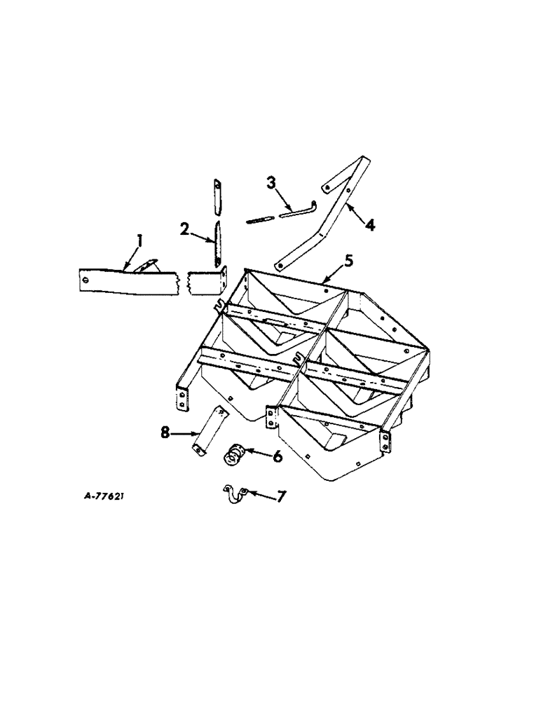 Схема запчастей Case IH 57 - (A-28[A]) - FOUR COIL WIRE CAN 