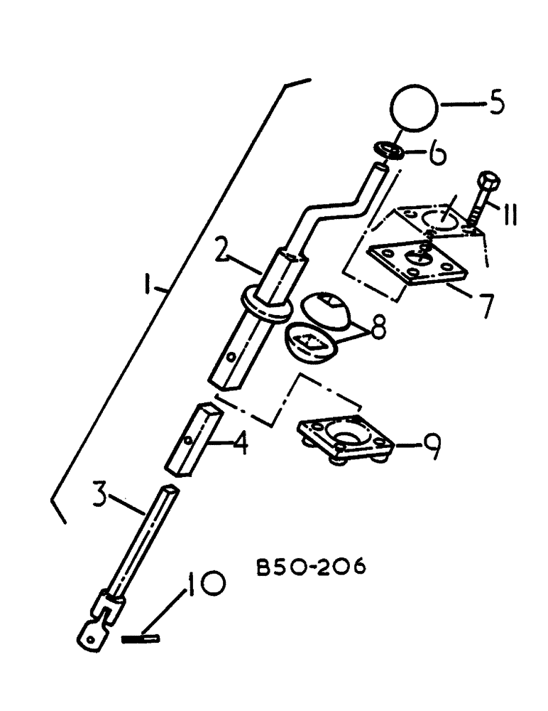 Схема запчастей Case IH 385 - (00J02) - TELESCOPIC LIFT ARM - DE-LUXE CAB (12) - FRAME