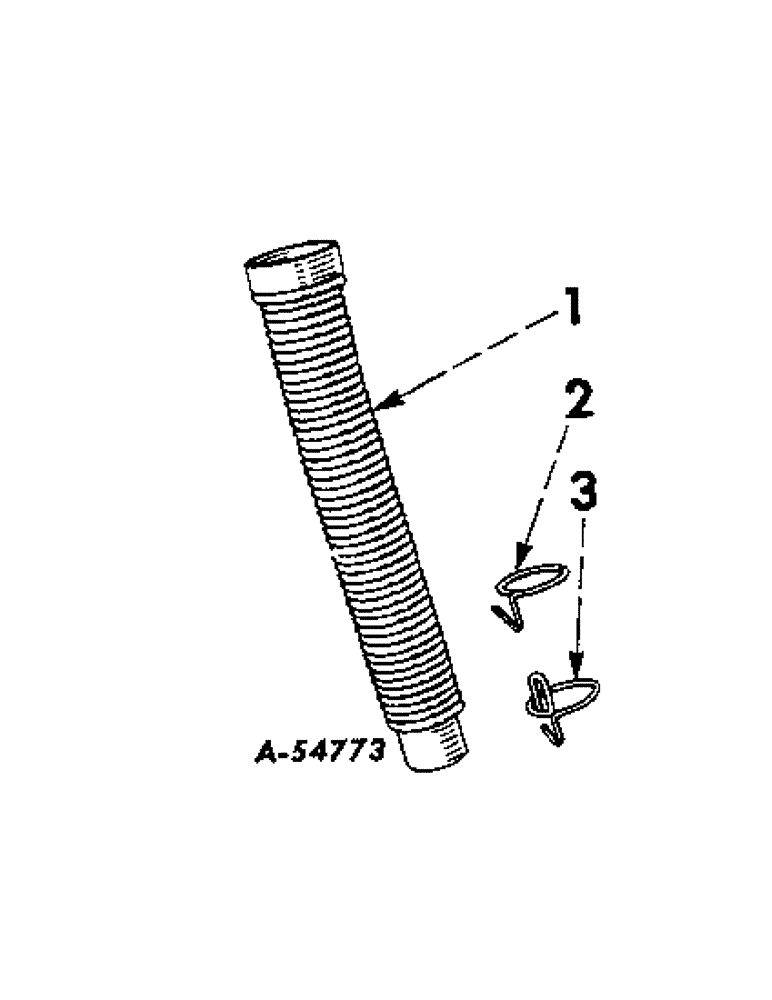 Схема запчастей Case IH 225 - (AA-7) - RUBBER HOSES 