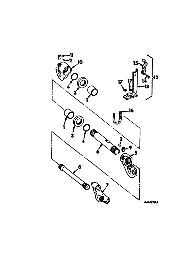 Схема запчастей Case IH 1456 - (10-35) - HYDRAULICS, DRAFT SENSING (07) - HYDRAULICS