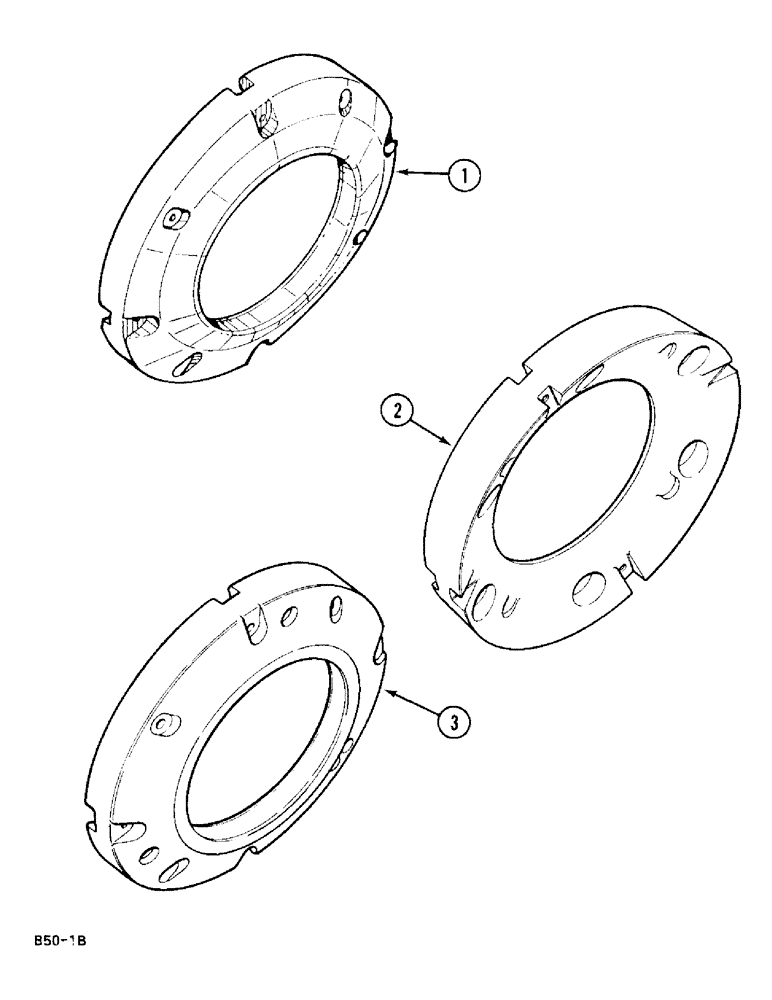 Схема запчастей Case IH 248 - (6-354) - REAR WHEEL WEIGHT, TRACTOR WITH ADDITIONAL WEIGHTS (06) - POWER TRAIN