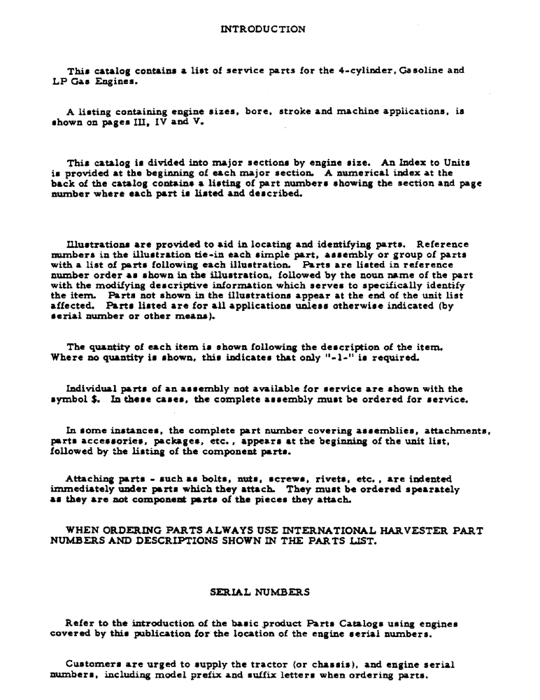 Схема запчастей Case IH C-157 - (2) - INTRODUCTION 