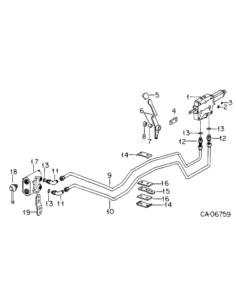 Схема запчастей Case IH 3788 - (10-29) - HYDRAULICS, THIRD VALVE FOR TRIPLE AUXILIARY VALVES (07) - HYDRAULICS