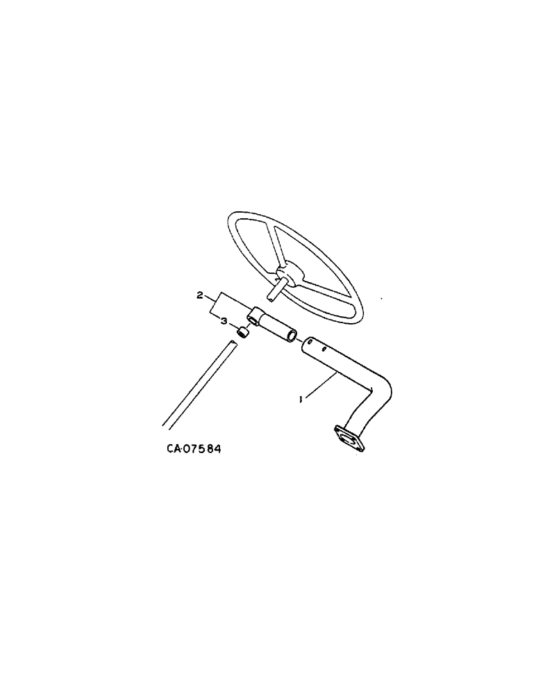 Схема запчастей Case IH 274 - (05-04[1]) - STEERING, STEERING SUPPORT (04) - STEERING