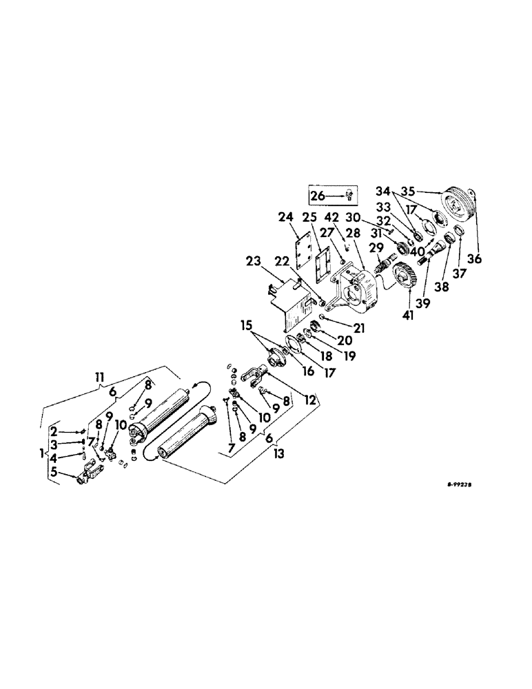 Схема запчастей Case IH 330 - (301) - MISCELLANEOUS EQUIPMENT, ELECTRALL, TRANSMISSION AND DRIVE SHAFT Miscellaneous Equipment