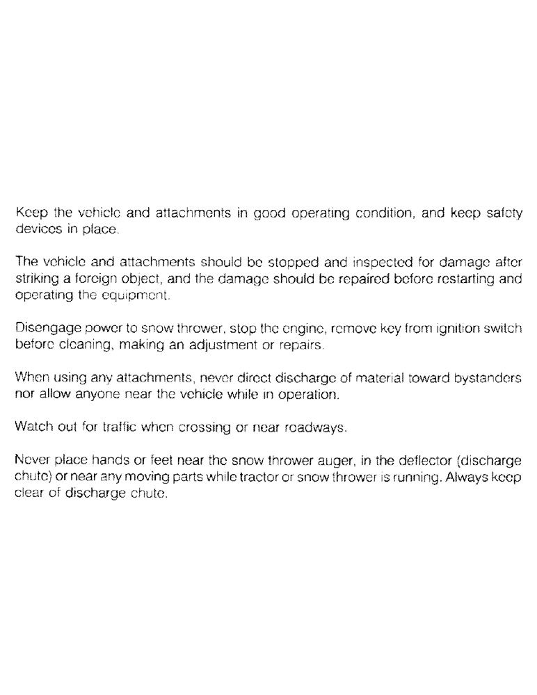 Схема запчастей Case IH C100 - (05) - SAFETY, CONTINUED 