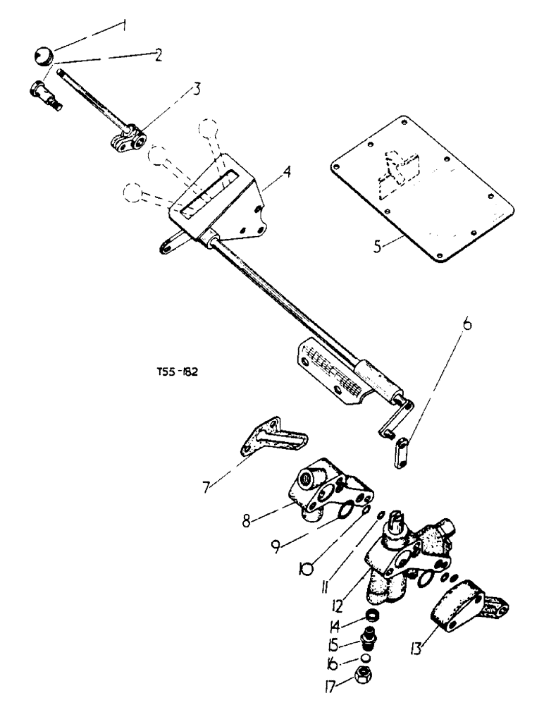 Схема запчастей Case IH 434 - (5-31) - AUXILIARY VALVE ATTACHMENTS, WITH ONE SINGLE ACTING OR ONE DOUBLE ACTING VALVE - HYD. ATTACHMENTS (08) - HYDRAULICS