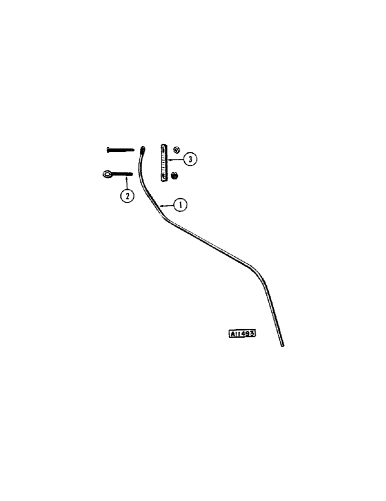 Схема запчастей Case IH MTA - (48) - NUMBER FOUR WEED HOOK, PER UNIT 