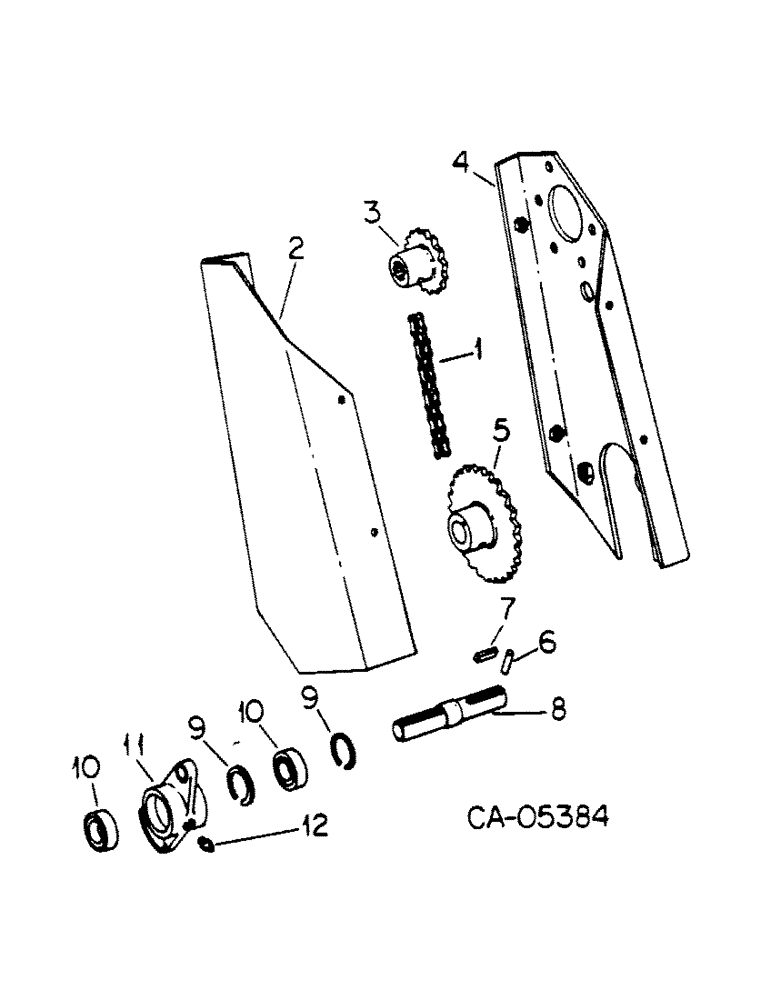 Схема запчастей Case IH 105 - (G-31) - REAR DRIVE UNIT 