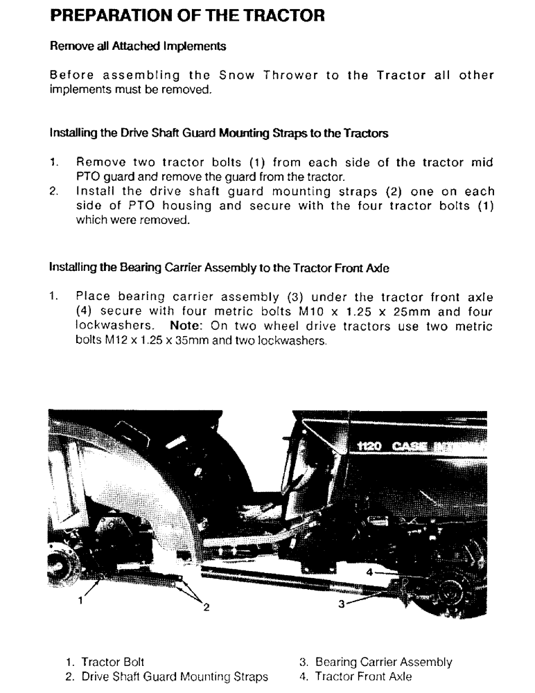 Схема запчастей Case IH ST148 - (04) - PREPARATION OF THE TRACTOR 
