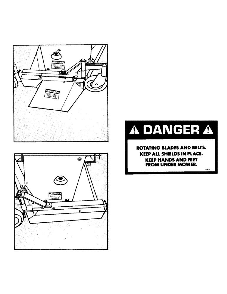 Схема запчастей Case IH 72MS - (08) - DANGER 