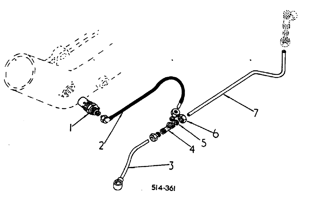 Схема запчастей Case IH 885 - (12-016) - THERMOSTART ATTACHMENT Power